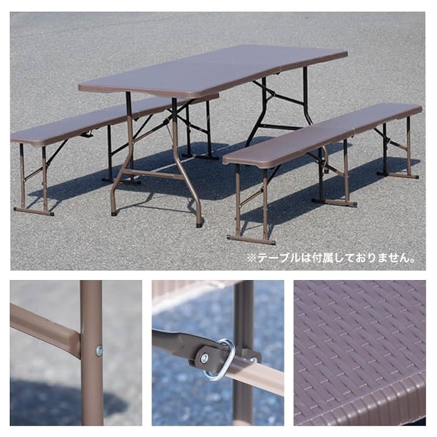 折りたたみメッシュベンチ 黒 約90cm 折りたたみメッシュベンチ 黒 約90cm